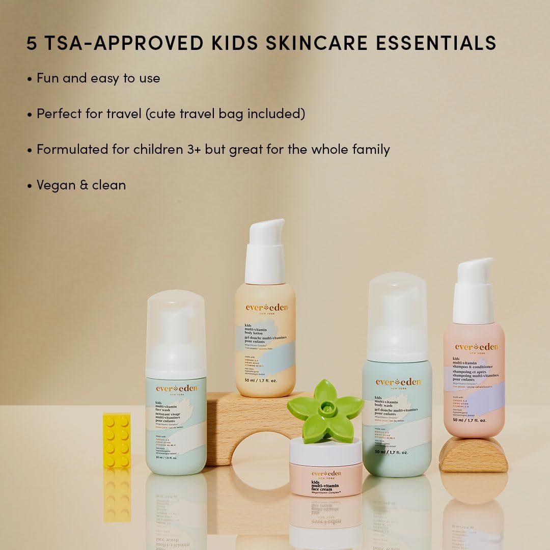 Evereden 2-in-1 shampoo and conditioner close-up highlighting gentle formula
