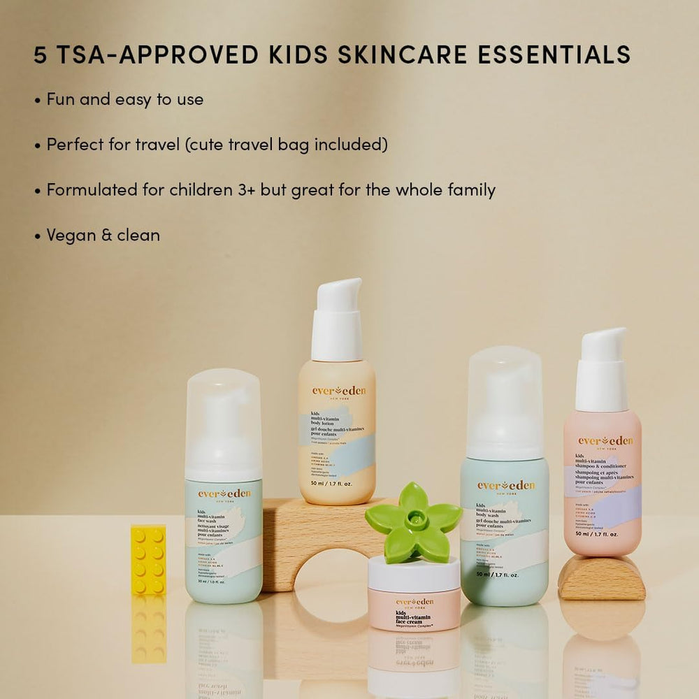 Evereden 2-in-1 shampoo and conditioner close-up highlighting gentle formula