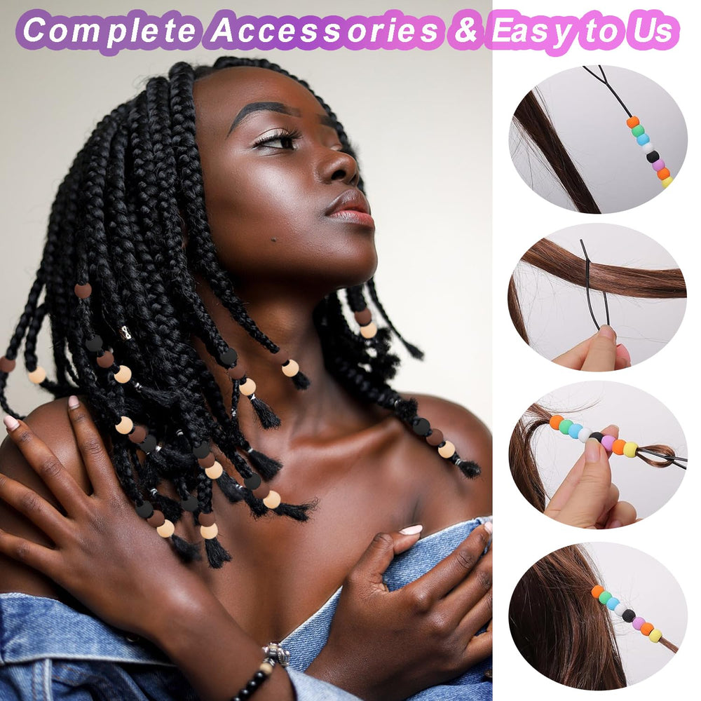 Everfunny bead next to a hand for scale, lightweight-wear benefit