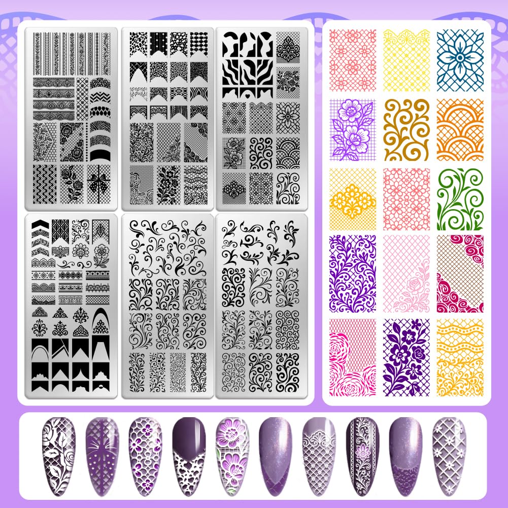 EVERJOYCRAFT using stamper to transfer design onto nail, illustrates easy at-home application