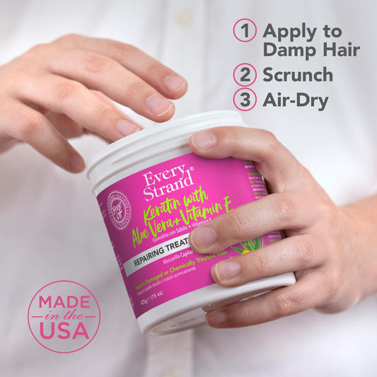 Every Strand cream texture close-up displaying rich consistency and absorption