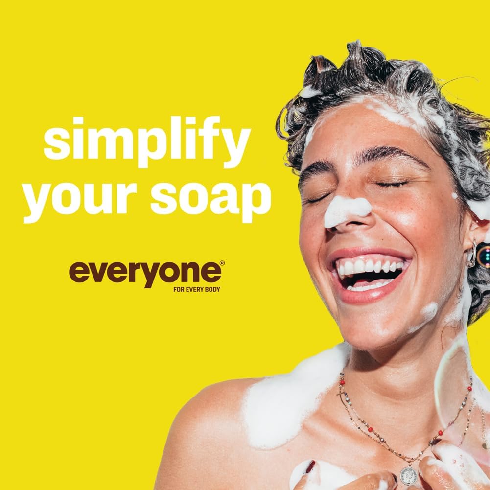 everyone recycled-bottle detail emphasizing 50% recycled plastic packaging