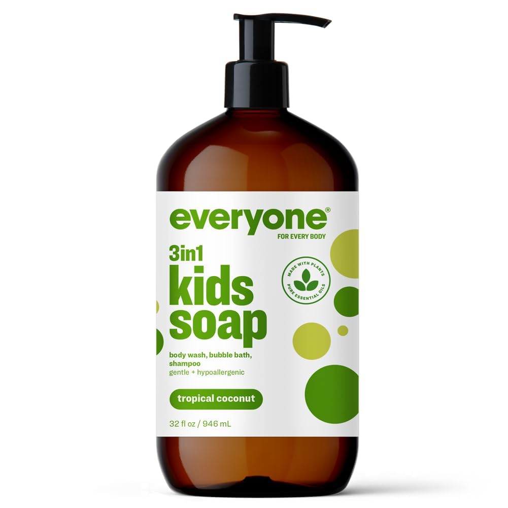 everyone front bottle showing label and 32 oz size, clear brand visibility benefits quick selection