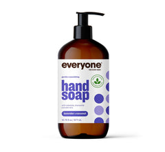 everyone front bottle showing label and calming lavender-coconut scent benefit