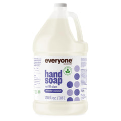 everyone brand gallon front view showing label and scent benefits