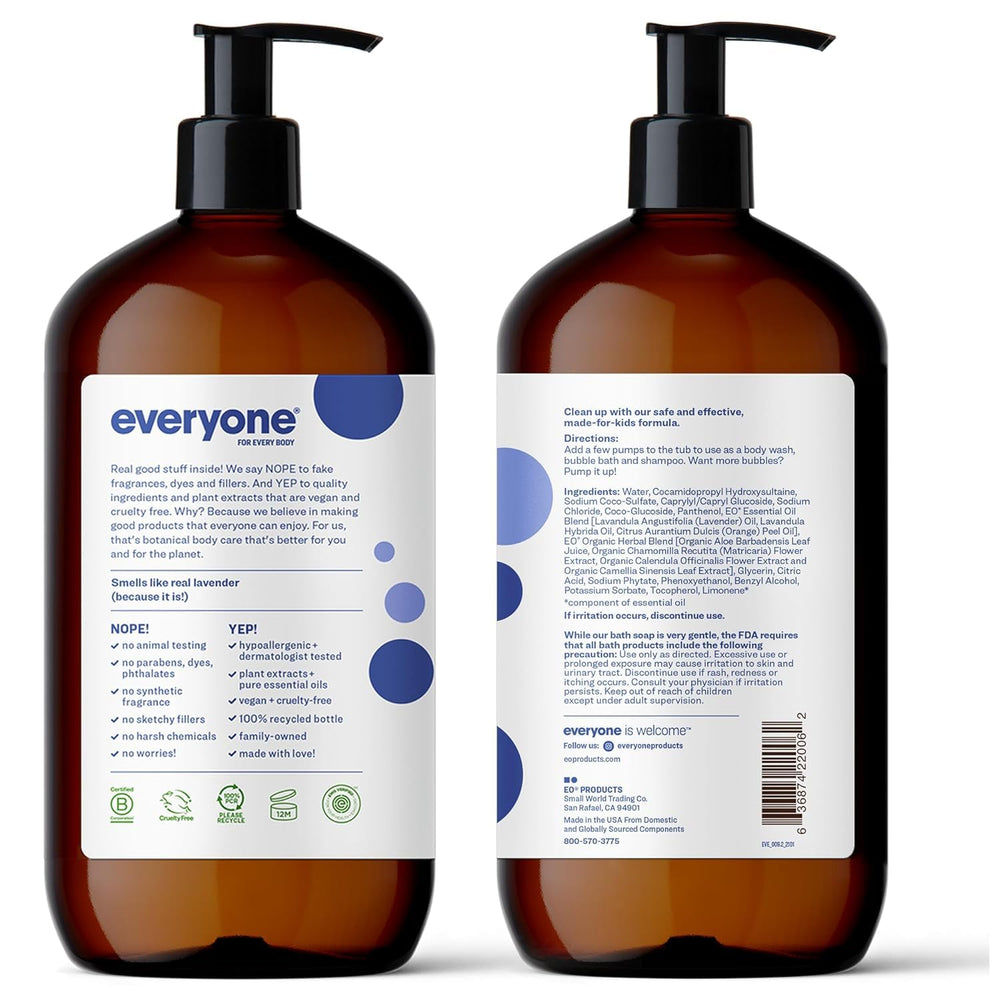 everyone texture close-up of creamy lather for gentle cleansing benefit