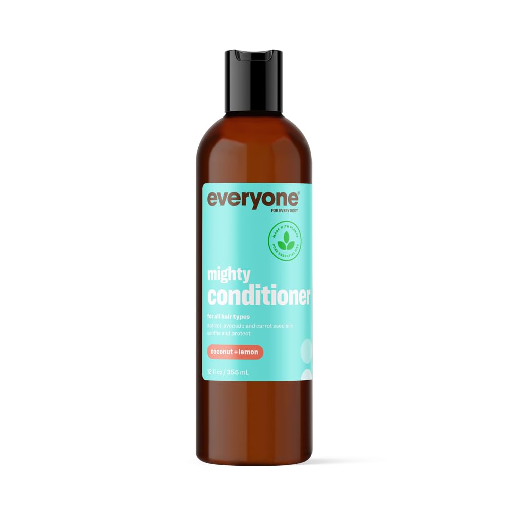 everyone bottle front view showing label and coconut lemon scent benefit