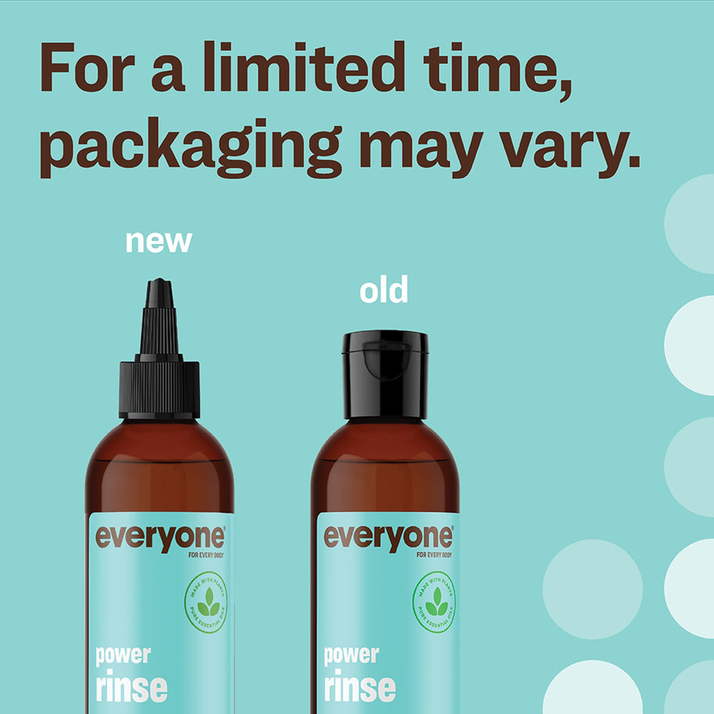 everyone bottle cap and neck close-up highlighting recycled plastic packaging benefit