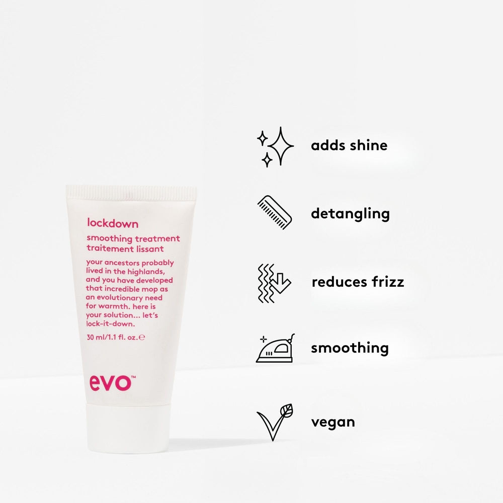 EVO smooth creamy drop texture close-up showing lightweight spreadability benefit