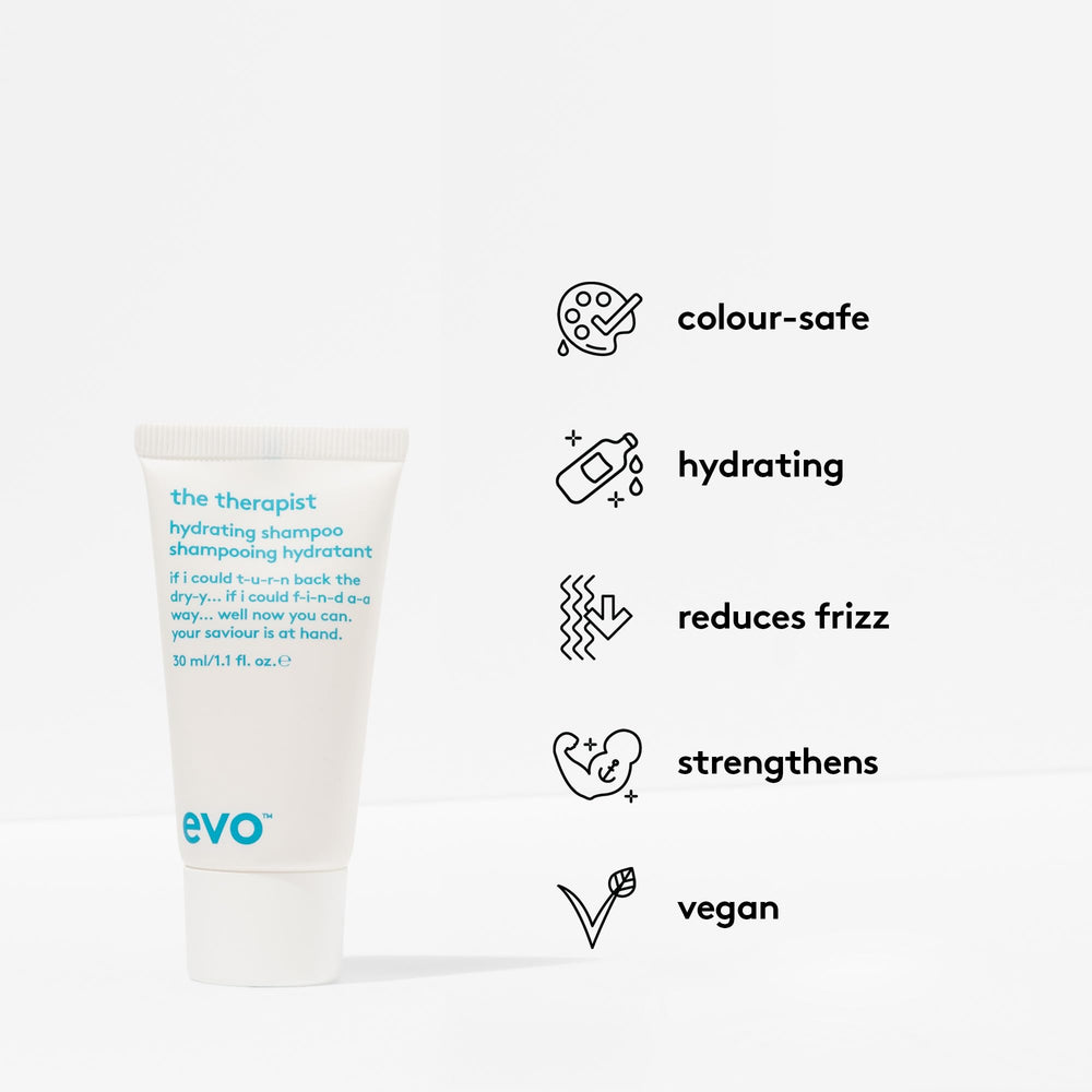 EVO back label ingredient panel for reassurance and transparency