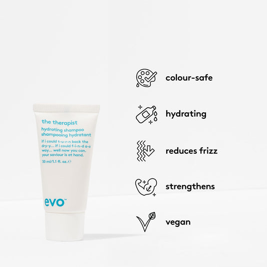 EVO back label ingredient panel for reassurance and transparency
