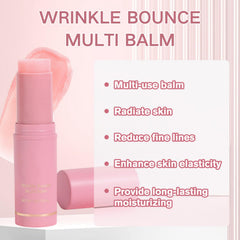 Evolvique applied under eye demonstrating instant smoothing benefit