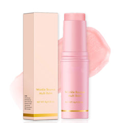 Evolvique front packaging showing compact balm stick and benefits