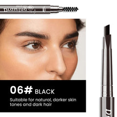 evpct ten eyebrow stencils arranged to show shapes for consistent symmetry
