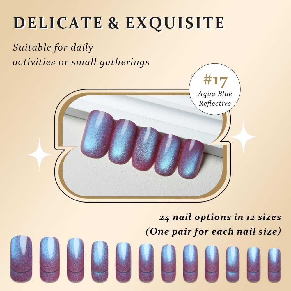 evpct nail application using adhesive tab benefit: simple glue-free attachment