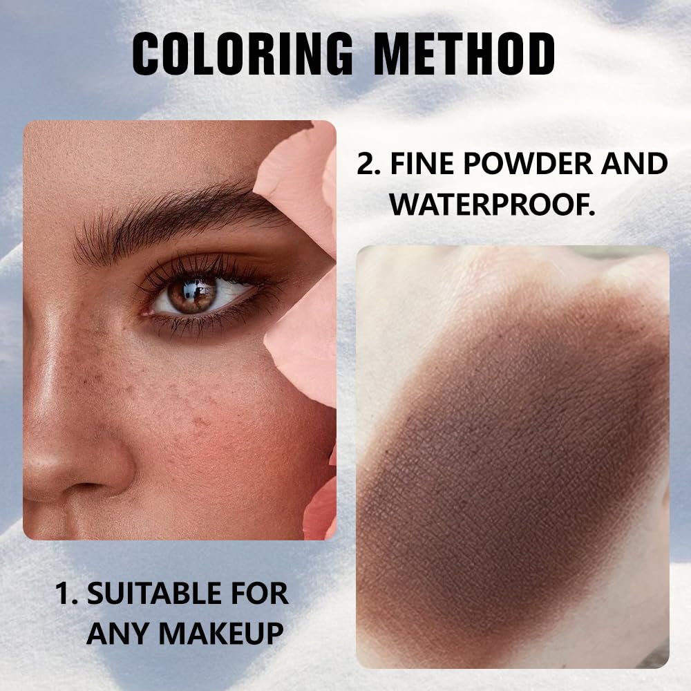 evpct application on model lid demonstrating natural matte definition benefit