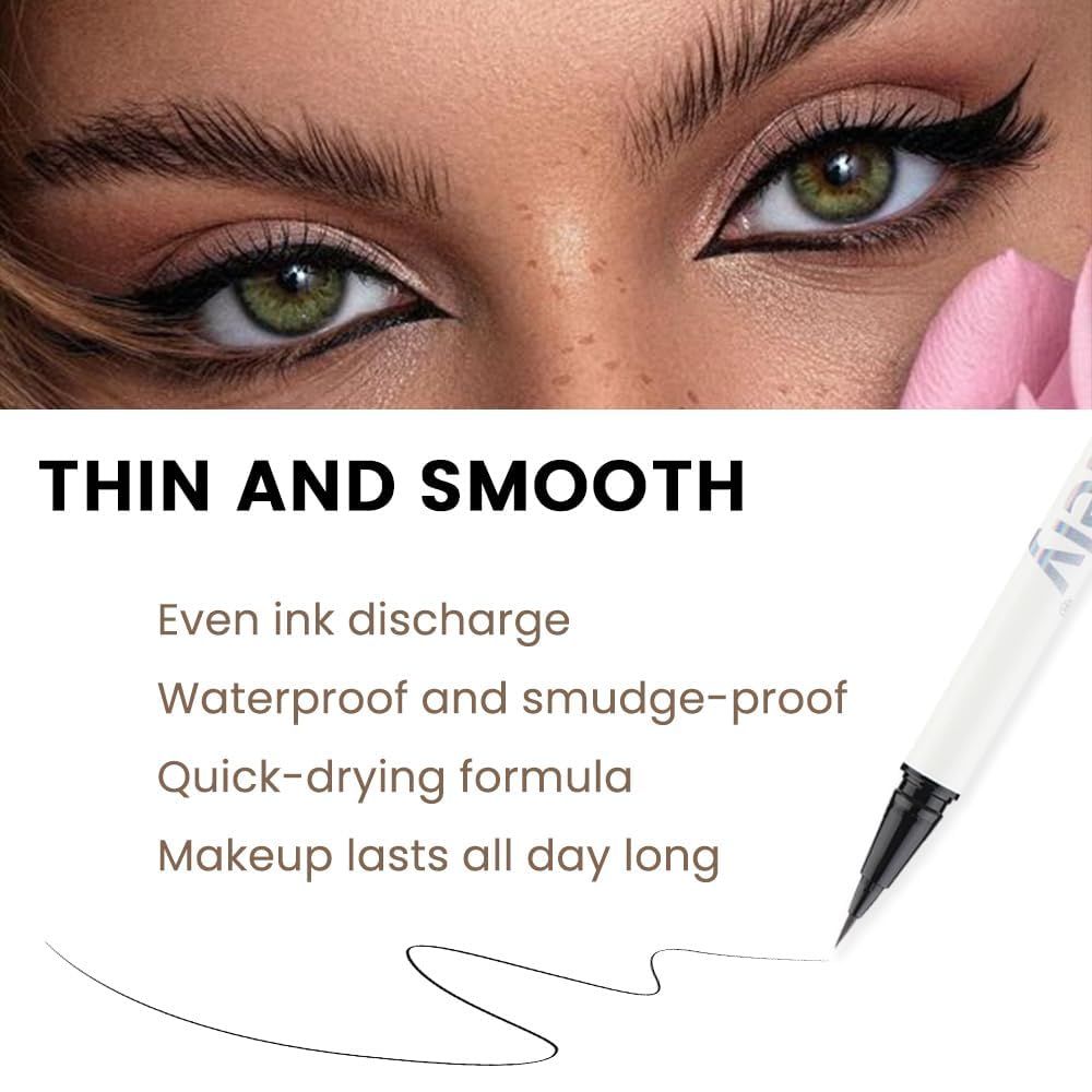 evpct slim eyebrow pencil tip for precise hair-like strokes and neat shaping