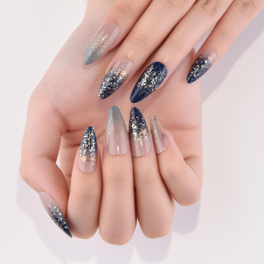 evpct close-up of 3D stars highlighting delicate texture and sparkle benefit