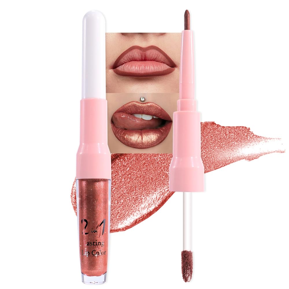 evpct close-up of dual-ended design showing liner and lipstick for precise application