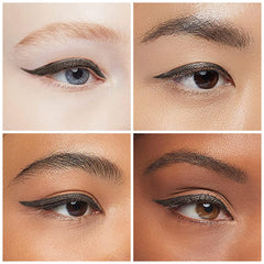evpct applied cat-eye look demonstrating sharp, long-wear liner