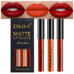 evpct front packaging showing three matte liquid lipsticks and gift ready benefit
