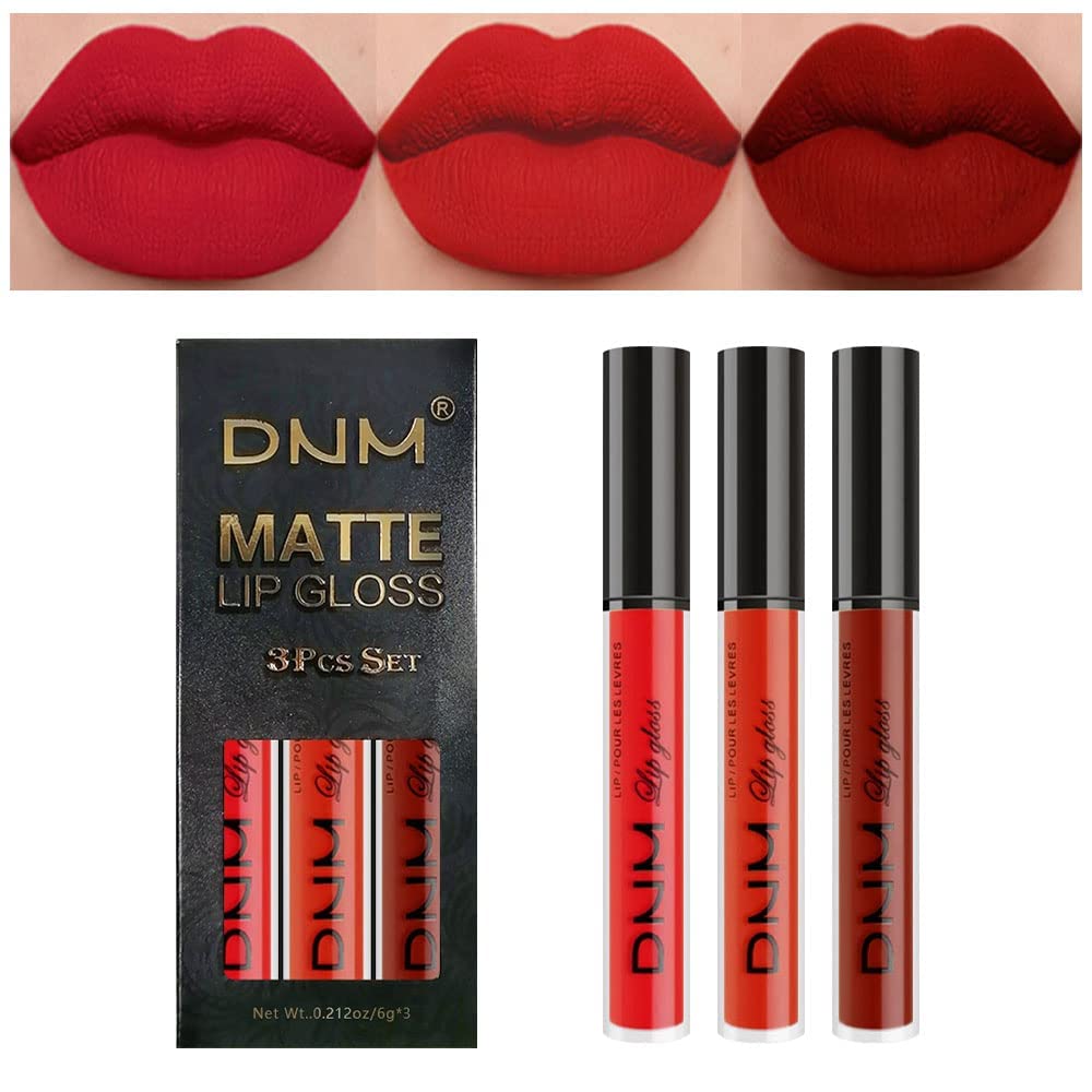 evpct front packaging trio showing three matte red tubes and gift-ready box