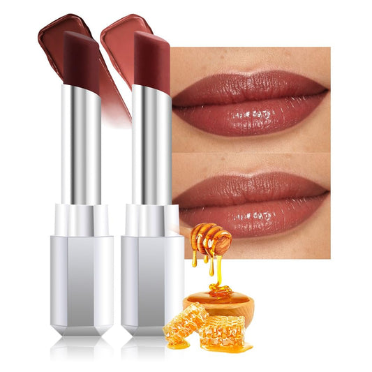 evpct front packaging showing twist-up stick and shade visible, easy application benefit