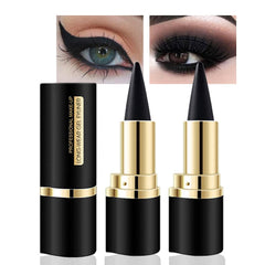 evpct front packaging showing two black gel pencils and branding, easy storage benefit