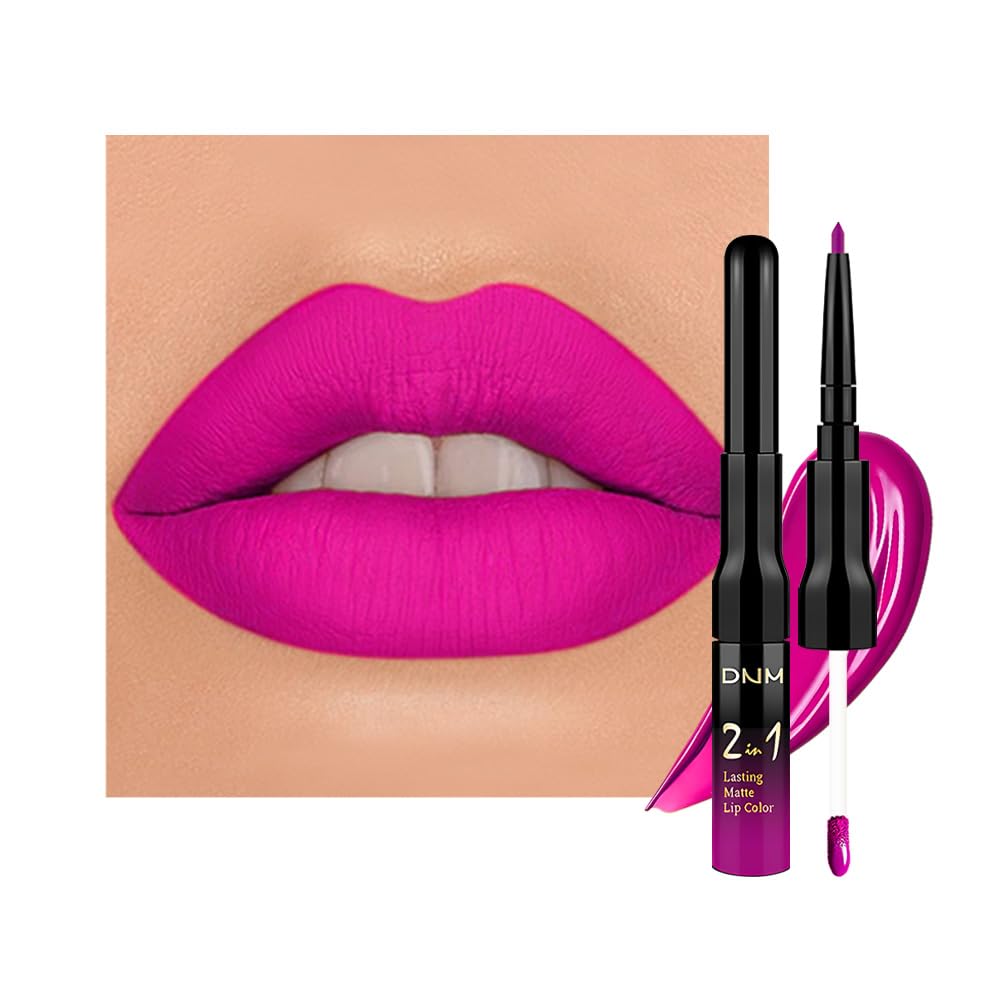 evpct front packaging showing bold fuchsia red shade and compact design