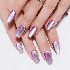 evpct front set showing lavender coffin nails and instant salon look