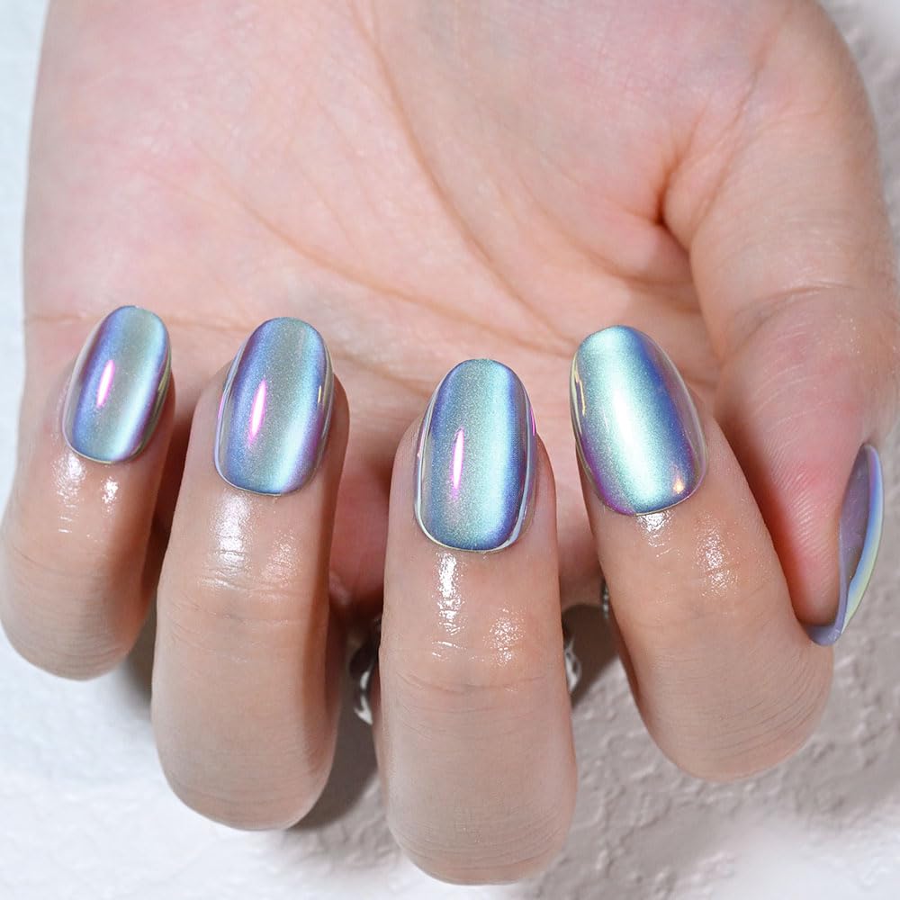 evpct glossy surface reflecting light, emphasizes polished salon finish