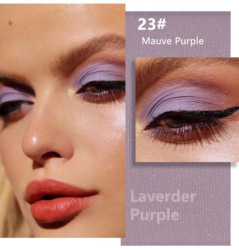evpct close-up of lavender shade texture for smooth blending