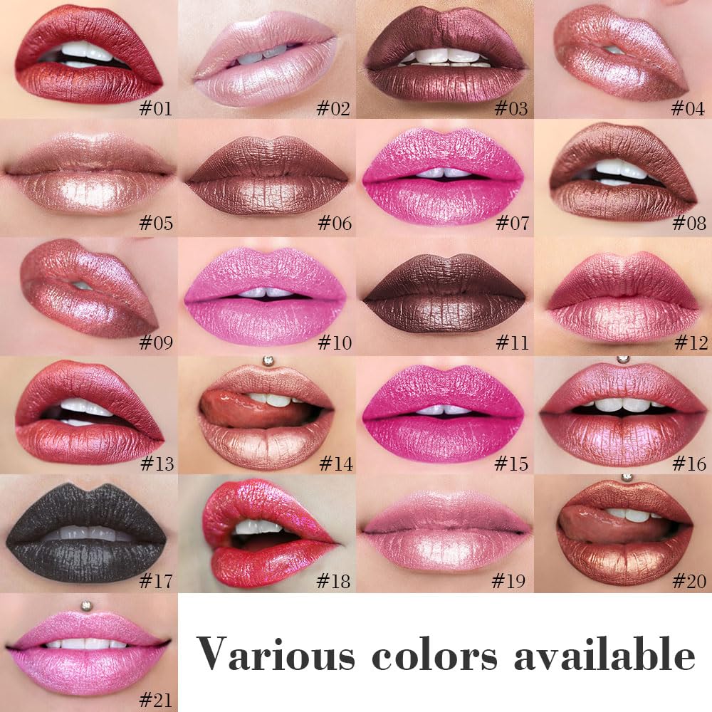 evpct worn on lips in date-night setting offering luminous, camera-ready sheen