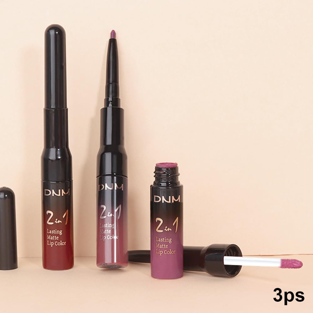 evpct lifestyle evening look showcasing bold matte lips that last through events