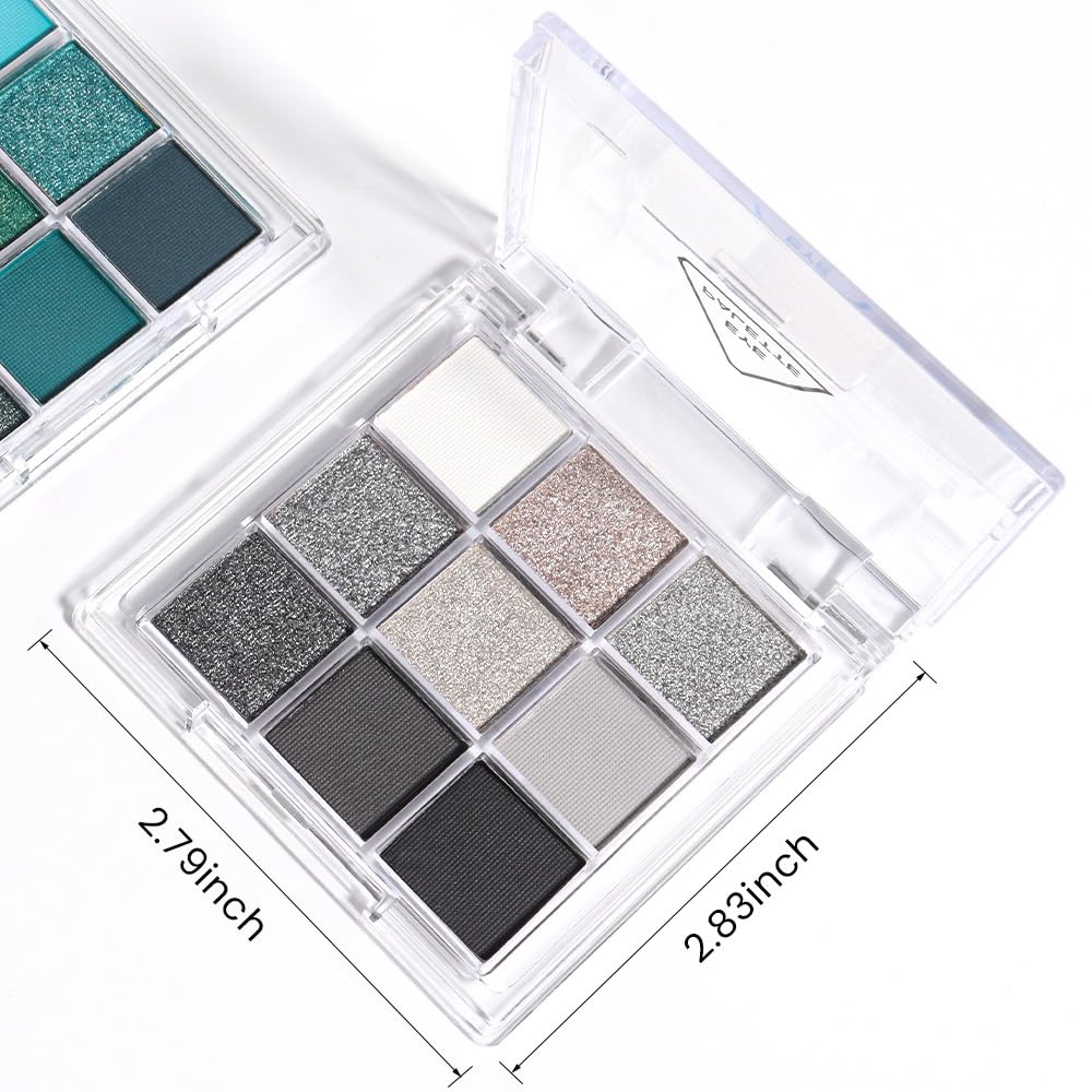 evpct lifestyle party makeup with glitter eyes showing glam finish and photo‑ready benefit