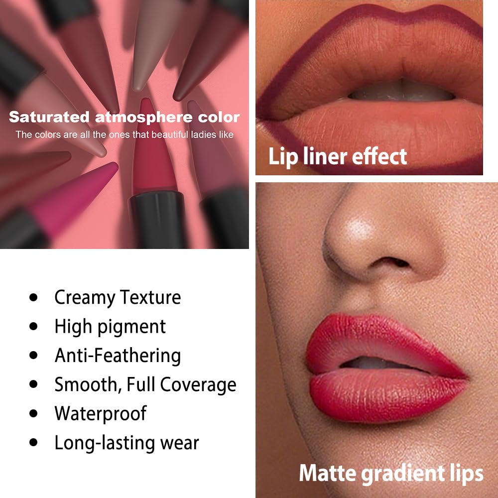 evpct lip liner crayon detail with sharpener showing easy definition benefit