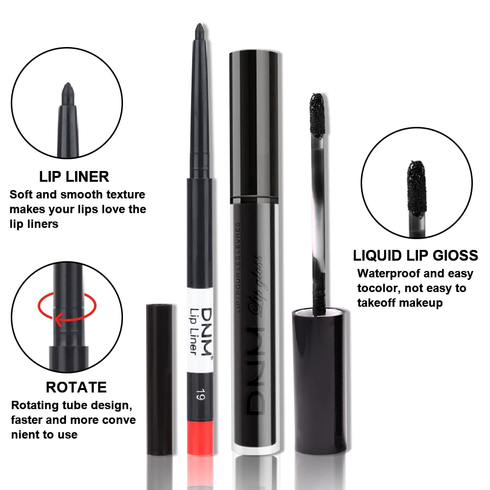 evpct lip liner pencil tip detail demonstrating precise point for sharp lip edges