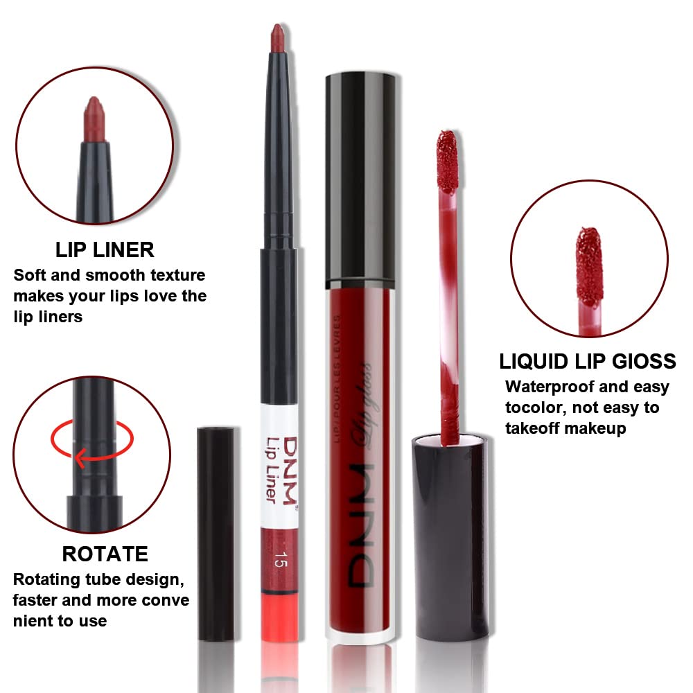 evpct lip liner tip closeup showing precise point for clean edges and sharper lip definition