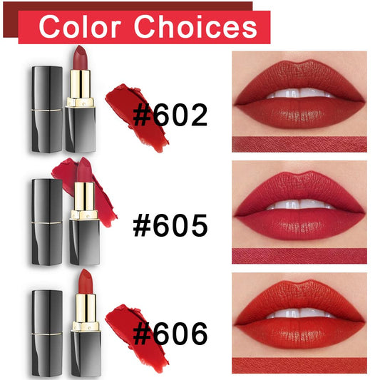 evpct close-up of open lipstick bullet showing velvet-matte tip for smooth precise application