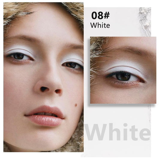 evpct close-up texture of matte white powder highlighting smooth blendability