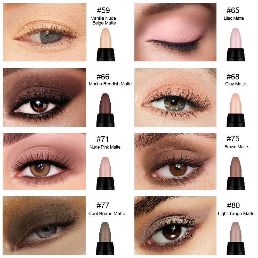 evpct open sticks arranged to display each shade for quick comparison benefit