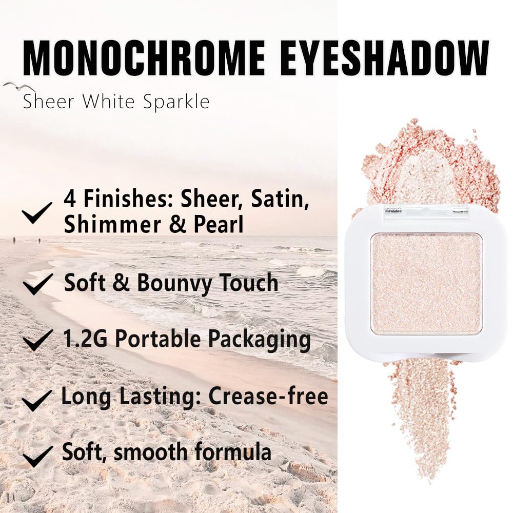 evpct brush applying pear white shimmer for an instant brightening effect
