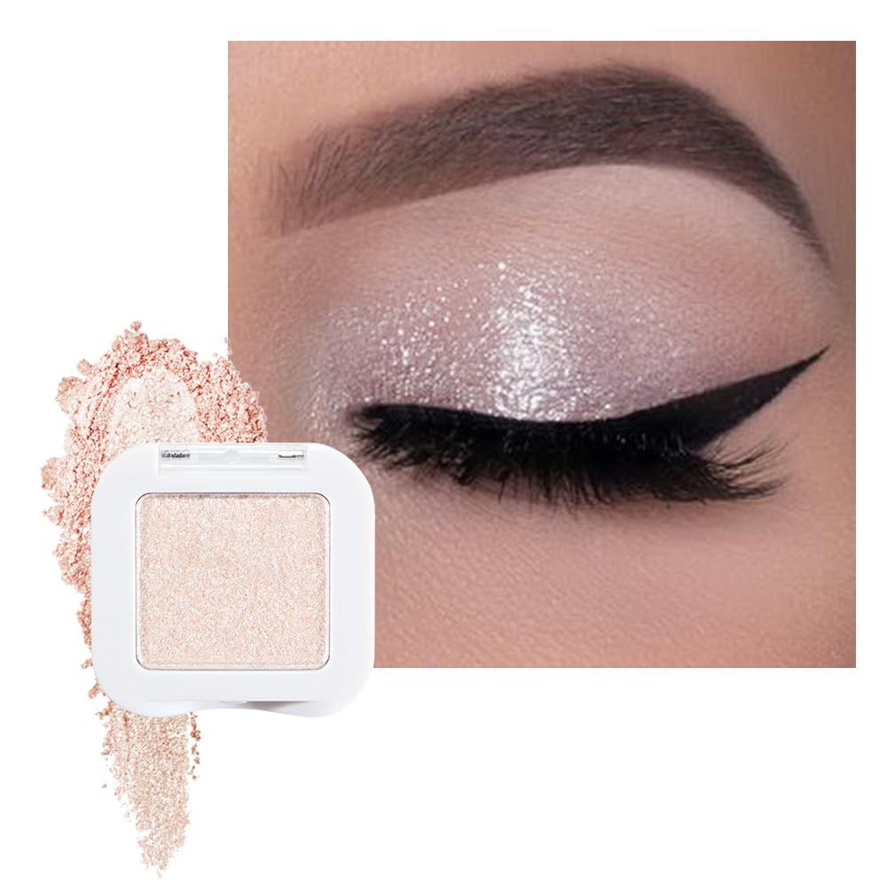 evpct compact front view showing pear white shimmer and travel-friendly design