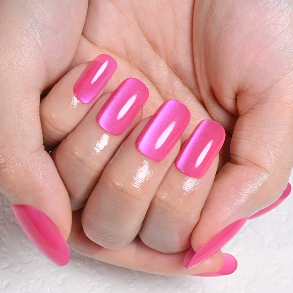 evpct side profile of medium square nail demonstrating natural curve comfort
