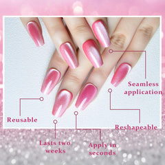 evpct 32-piece size array laid out for personalized fit on every nail
