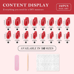 evpct layout comparing all 32 sizes for precise fit selection