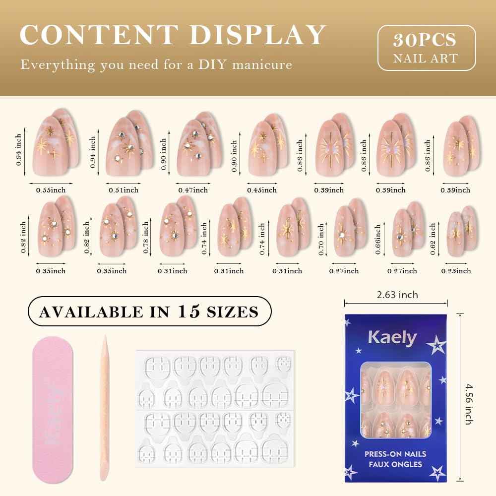 evpct size comparison on natural nail illustrating perfect-fit selection benefit