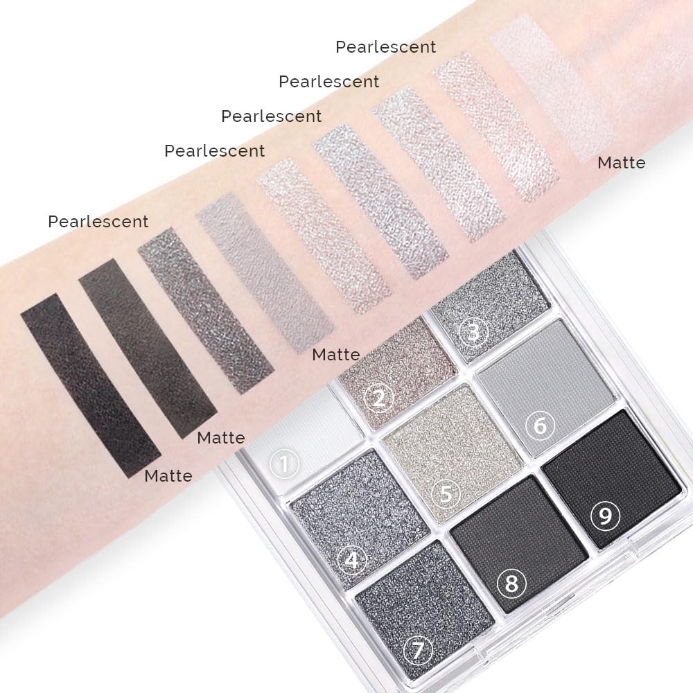 evpct palette size comparison next to compact mirror showing travel convenience benefit