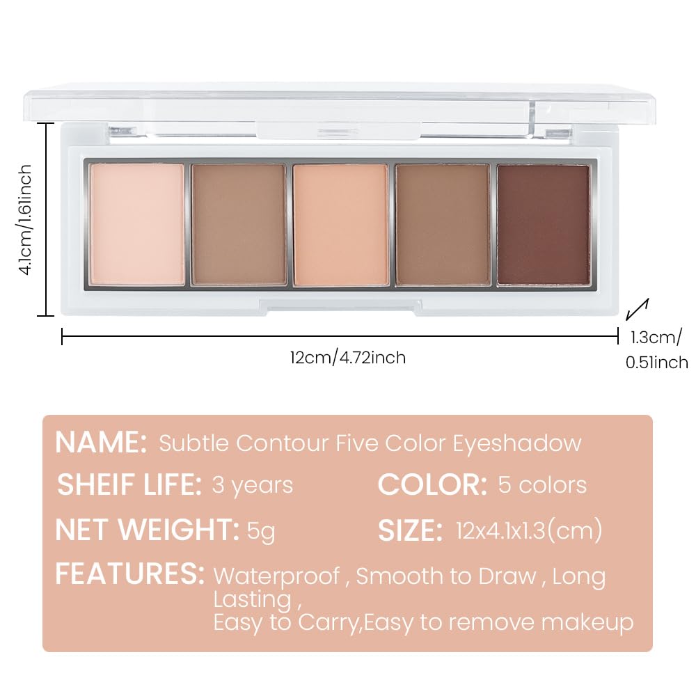 evpct palette next to makeup brush for size scale and travel-friendly convenience