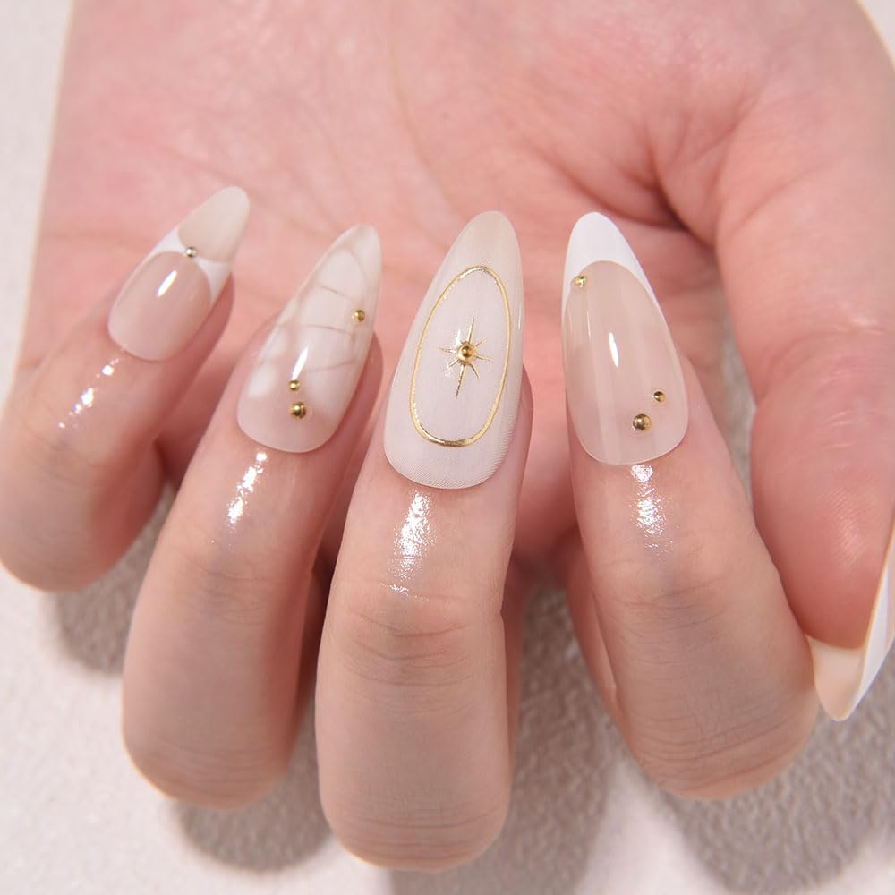 evpct size selection laid flat to show varied nail fits for each finger